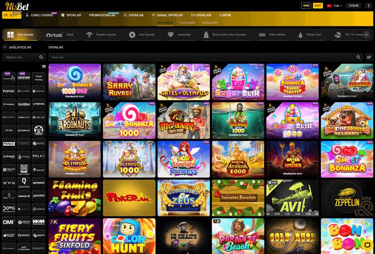 Nisbet Slot Oyunları